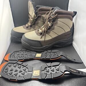 Korkers Wading Boots Men’s 10 OmniTrax Interchangeable Sole Fishing Boots